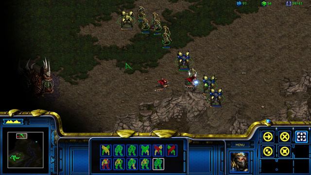 StarCraft Remastered Original Protoss - 01 - First Strike смотреть онлайн