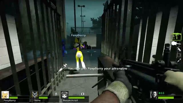 LeftFURdead2 W/Beagle, FoxyBerry & Thene  L4D2 FURRY SKINS