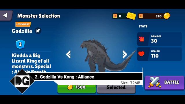 Godzilla VS Kong Games android Offline!!! смотреть онлайн