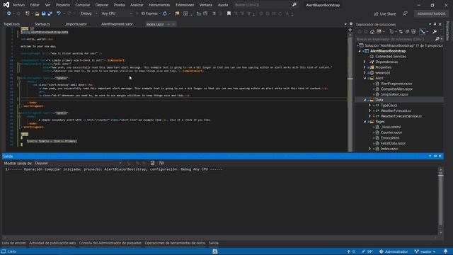 Blazor Alerts with Bootstrap 4 Part 2 смотреть онлайн
