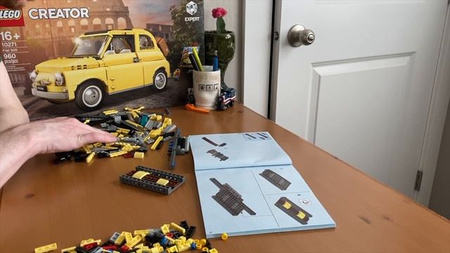 charlie builds lego - ambient relax music - part 1 fiat 500 creator expert 10271 смотреть онлайн