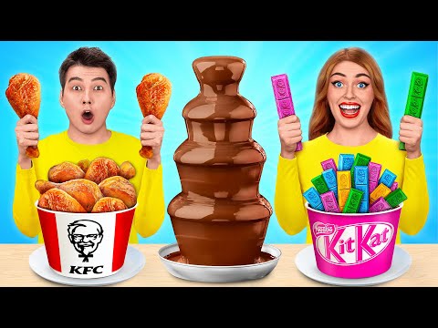 Шоколадный Фонтан Челлендж _ Война пранков c TeenDO Challenge смотреть онлайн