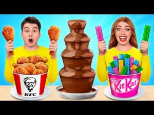 Шоколадный Фонтан Челлендж _ Война пранков c TeenDO Challenge