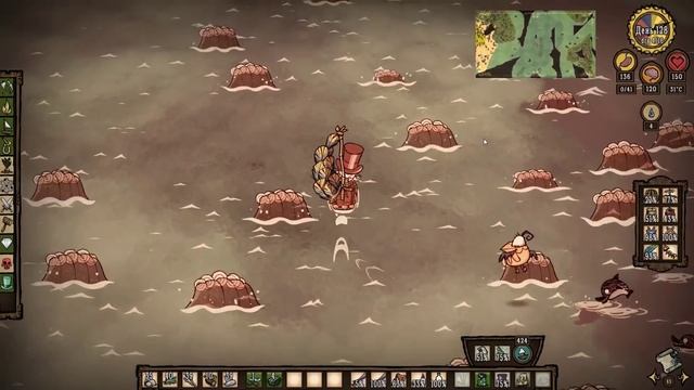 Прохождение Don't Starve: Shipwrecked (s.2) #72 - Королева пауков смотреть онлайн