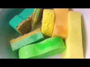 ASMR For lovers of sponges
