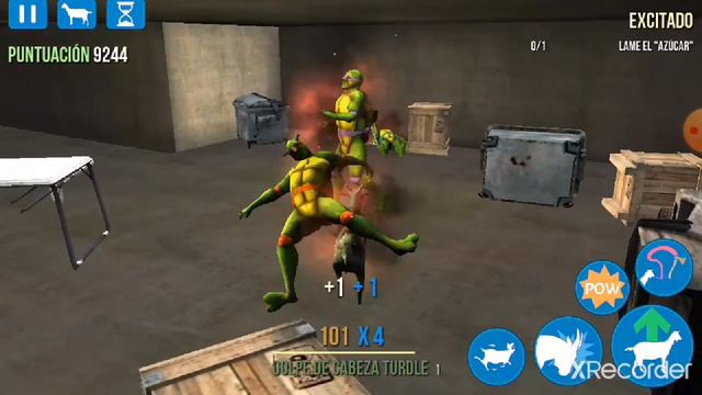 visito la casa de los tortuga ninja *sale mal* goat simulator смотреть онлайн