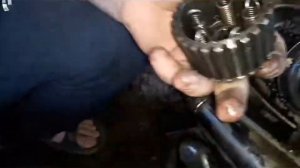 восход 3м. разобрали сцепление.