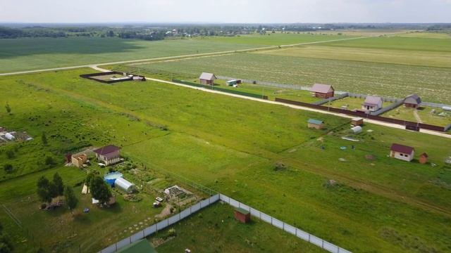 Браташино с коптера. Участки в ДНП. Ярославль. смотреть онлайн