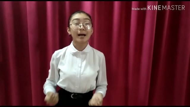 Т. Байзаков "Жеңиш күнү" Кубанычбекова Алина смотреть онлайн