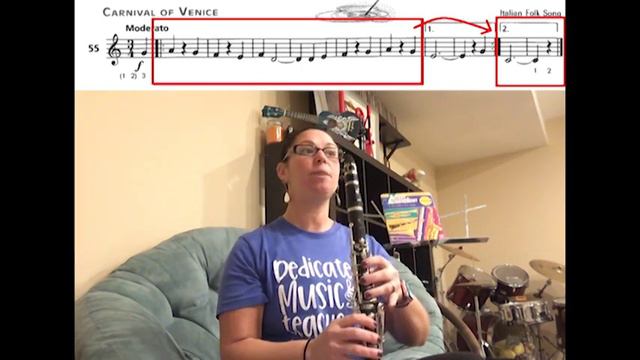 Clarinet #55- Carnival of Venice смотреть онлайн