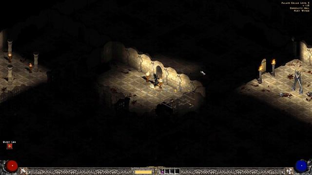 Diablo II Full HD - Character Barbarian Difficulty Hell Act 2 смотреть онлайн