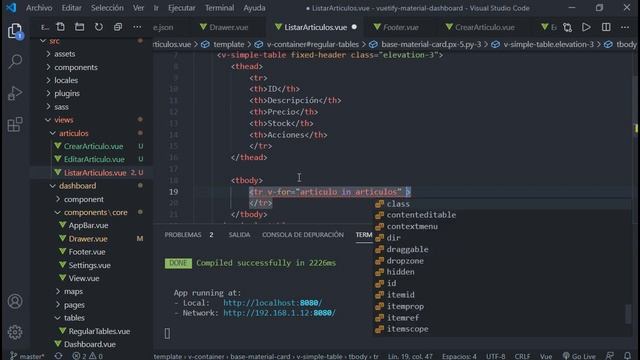 3/4 - Database + API Restful + Listar Artículos смотреть онлайн