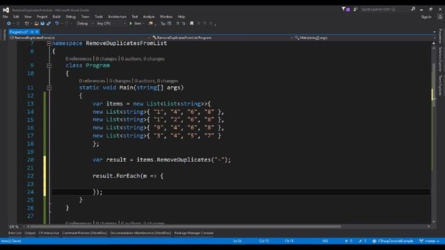 Remove Duplicates Extension From List C# смотреть онлайн