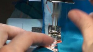 Как пришить потайную молнию и пояс к юбке.