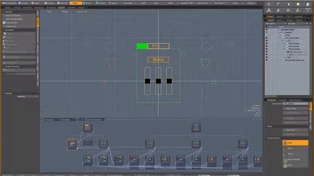 F.C.S. for Modo Part2 2D Grid Nodes смотреть онлайн