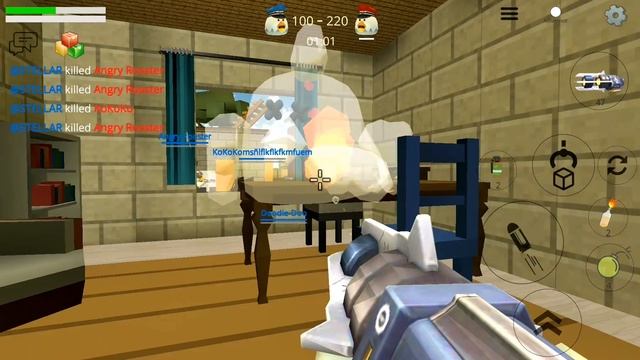 1835 LEVEL | CHICKEN GUN GAME | ANGRY CHICKEN SHOOTING GAMEPLAY смотреть онлайн