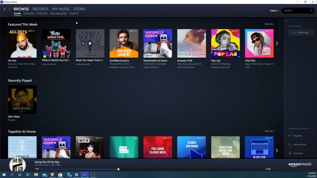 Amazon Music [Windows 10] Review смотреть онлайн