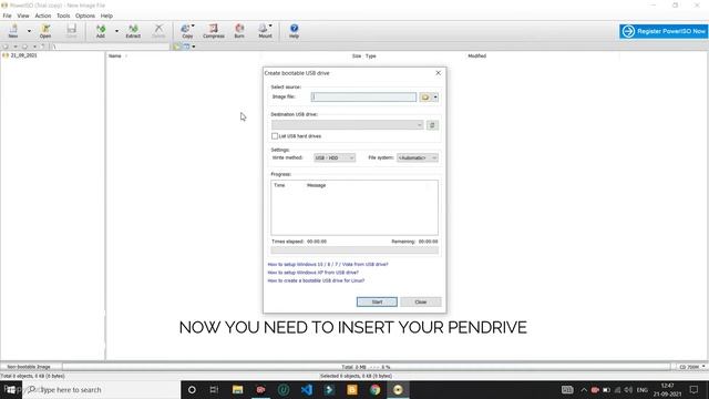 How To Make Bootable USB Drive with Kali Linux | Using Power ISO | Part-1 смотреть онлайн