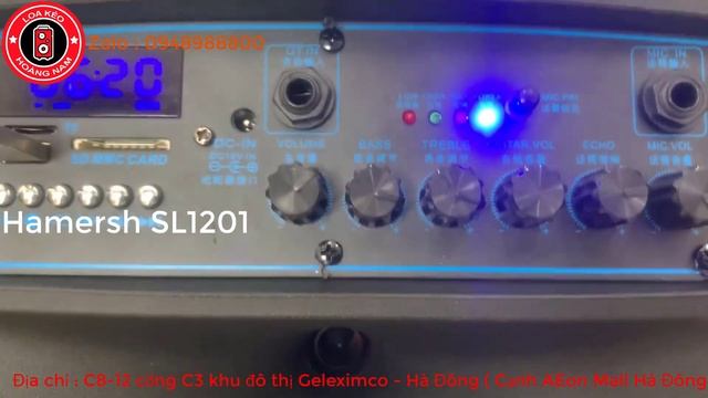 Loa kéo Hamersh SL1201- Dòng loa kéo giá rẻ cực hay смотреть онлайн