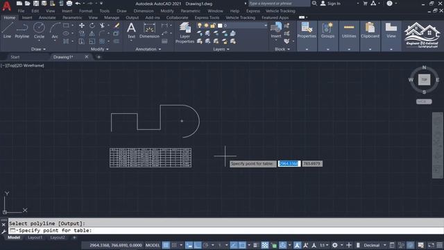 Extract number, coordinates, length…etc of every segment of Polyline to Excel and AutoCAD table смотреть онлайн