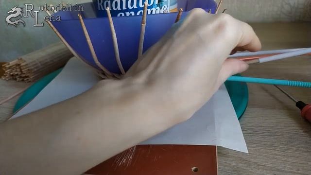 Послойное плетение/из газетных трубочек смотреть онлайн