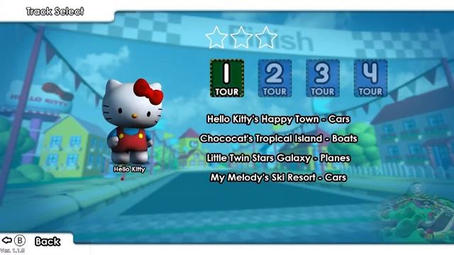 HELLO KITTY AND SANRIO FRIENDS RACING - It Is A Racing Game cartoon snippet смотреть онлайн