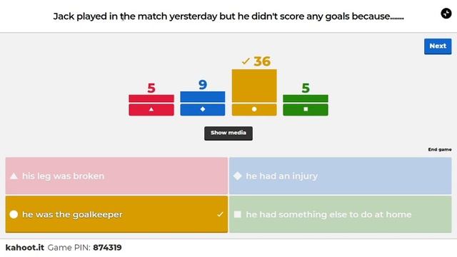 KAHOOT! ONLINE TOURNAMENT- 87--2 5th,6th,7th and 8th Grade Unit 2 Revision смотреть онлайн