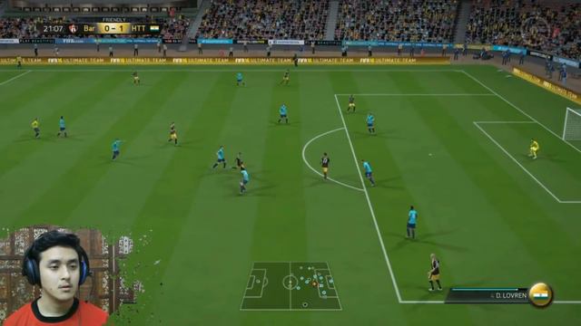 FIFA 16 Ultimate Team / FUT 16 Non Rare Gold BPL Squad (PS4 Gameplay) смотреть онлайн