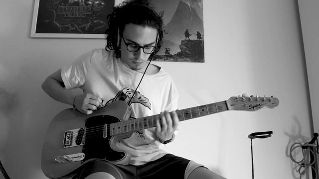 måneskin - zitti e buoni guitar cover with vocal,bass & drum смотреть онлайн