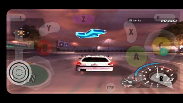 Need for speed underground 2 Toyota supra aldık dolphin emulator Android gameplay смотреть онлайн
