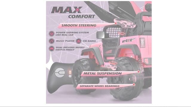 11 Best 4x4 Power Wheels for Kids | 4WD With Rubber Tires смотреть онлайн