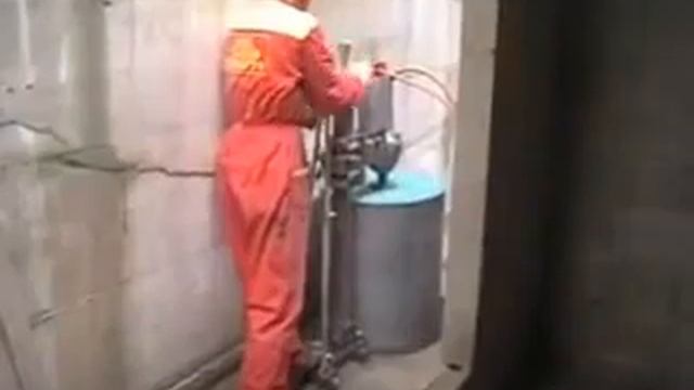 Сверление бетона. Диаметр - 600мм, глубина - 400мм. Алмазное трубчатое сверло смотреть онлайн