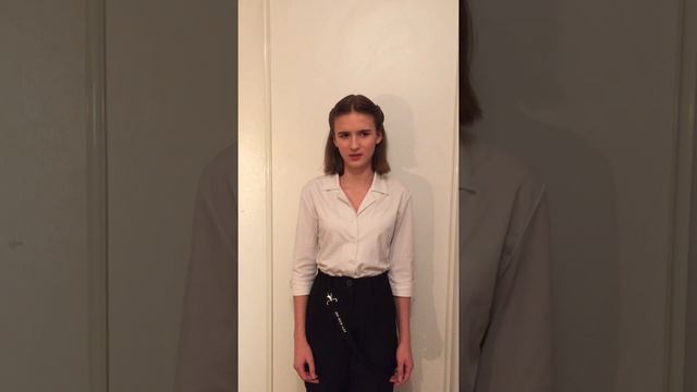 Р Рождественский „Я в глазах твоих утону,можно ” читает Полина Хрулёва смотреть онлайн