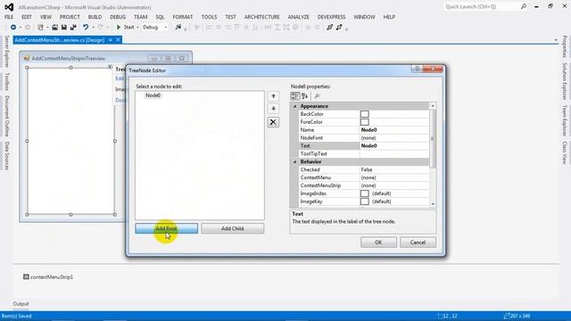 How to Add ContextMenu to Treeview Nodes in C# NET 2012 смотреть онлайн
