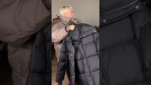 Быстрый обзор новых пуховиков. Женская одежда плюс сайз. Телеграм @italyplussize смотреть онлайн