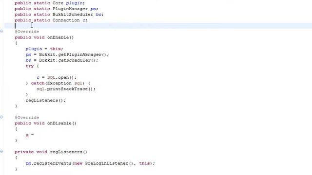 HOW TO | MAKE A BUKKIT PLUGIN | #21 | SQL: Selecting and Inserting Data | 1.7 & 1.8 смотреть онлайн