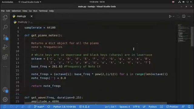 7 nation army played using Python Programming Language смотреть онлайн