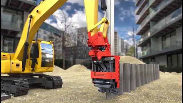 Вибропогружатель MOVAX SP 60 смотреть онлайн