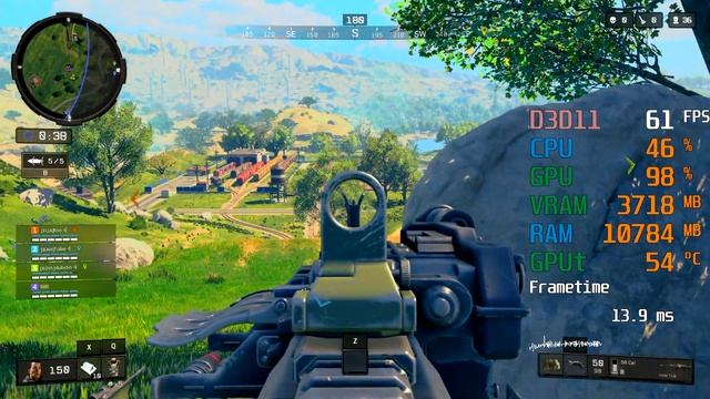 GeForce GTX 1650 -- AMD Ryzen 5 3600 -- Call of Duty Black Ops 4 COD BO4 FPS Test смотреть онлайн