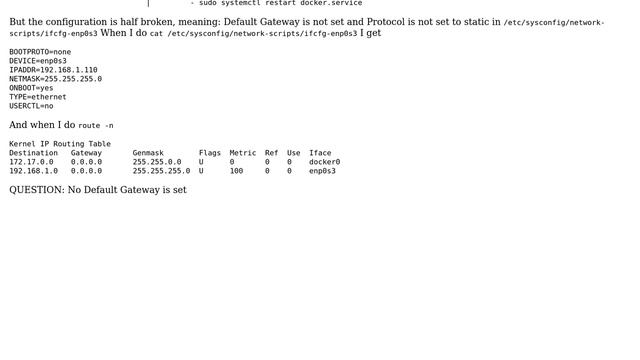 Centos Atomic 7 cloud-init static network configuration NO DEFAULT GATEWAY смотреть онлайн