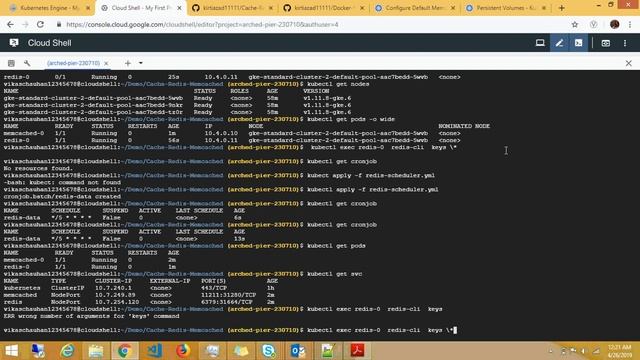Cache-Redis-Memcached deploy using kubernetes смотреть онлайн