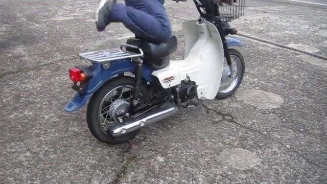 バーディ50　駐車場内で試運転　2021/11/14