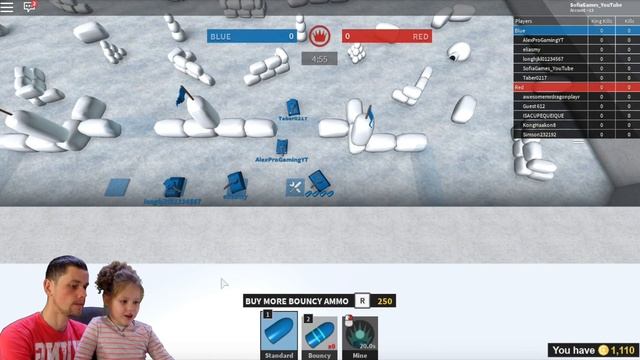 Roblox Игра для детей Крошечные Танки Tiny Tanks смотреть онлайн