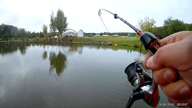Ловля форели на УЛ в РК "Фишка-Данилово" смотреть онлайн