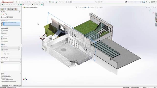 SolidWorks import Point Cloud смотреть онлайн