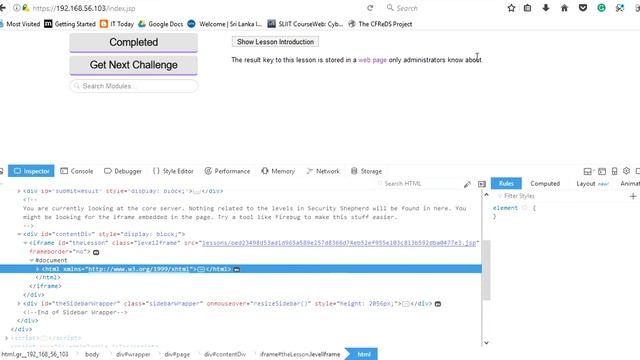 OWASP Security Shepherd - Failure to Restrict URL Access смотреть онлайн