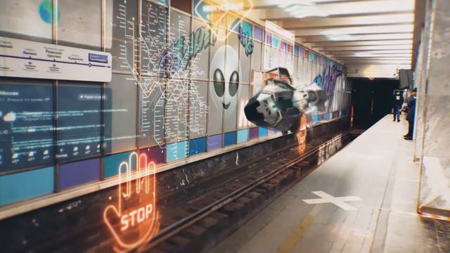 Cyberpunk 2077 Moscow (After Effects tracking test) смотреть онлайн