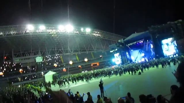 Metallica hardwired tour Costa Rica 2016 Enter the Sandman intro смотреть онлайн