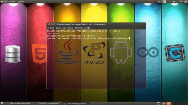 Instalación Oracle 11g Ubuntu смотреть онлайн