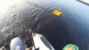 БЮДЖЕТНЫЙ ВАРИАНТ ТРОЛЛИНГА С КОРАБЛИКАМИ - ПЛАНЕРАМИ . МОНТАЖ СНАСТИ.